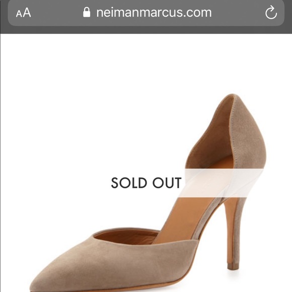 Vince Celeste Woodsmoke D’Orsay Suede Heels sz 8.5 - Picture 8 of 8